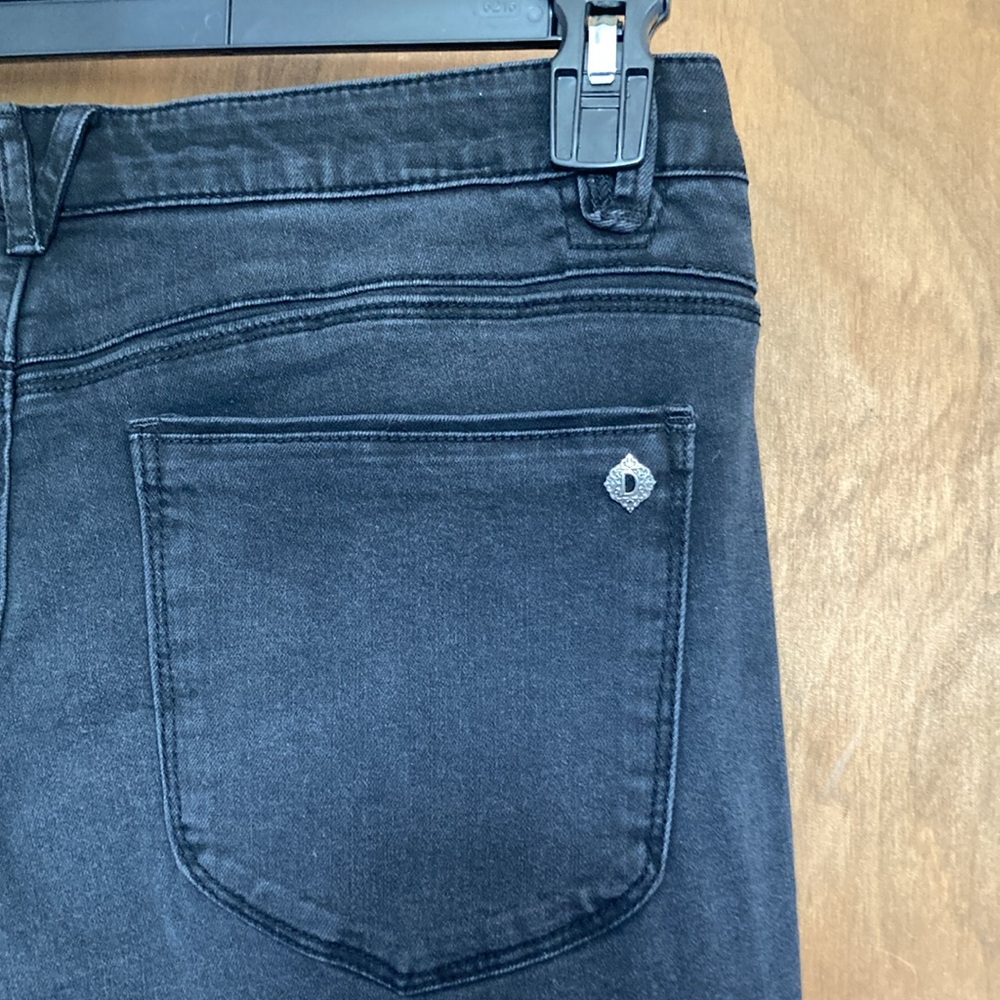 Democracy ab solution high rise itty bitty more boot jean raw hem 14 - Picture 6 of 17